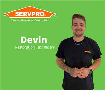 Devin, team member at SERVPRO of South Fleming Island / North Bradford County